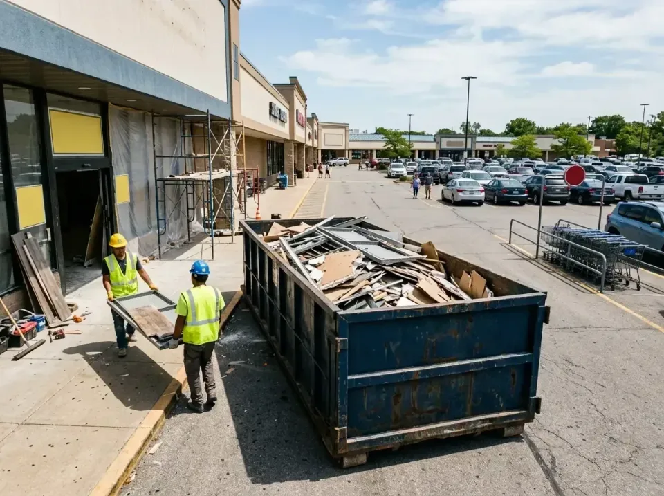 retail-store-renovation-debris-003 — frequently asked questions, Roll-off Dumpster Rentals in Delmont, PA